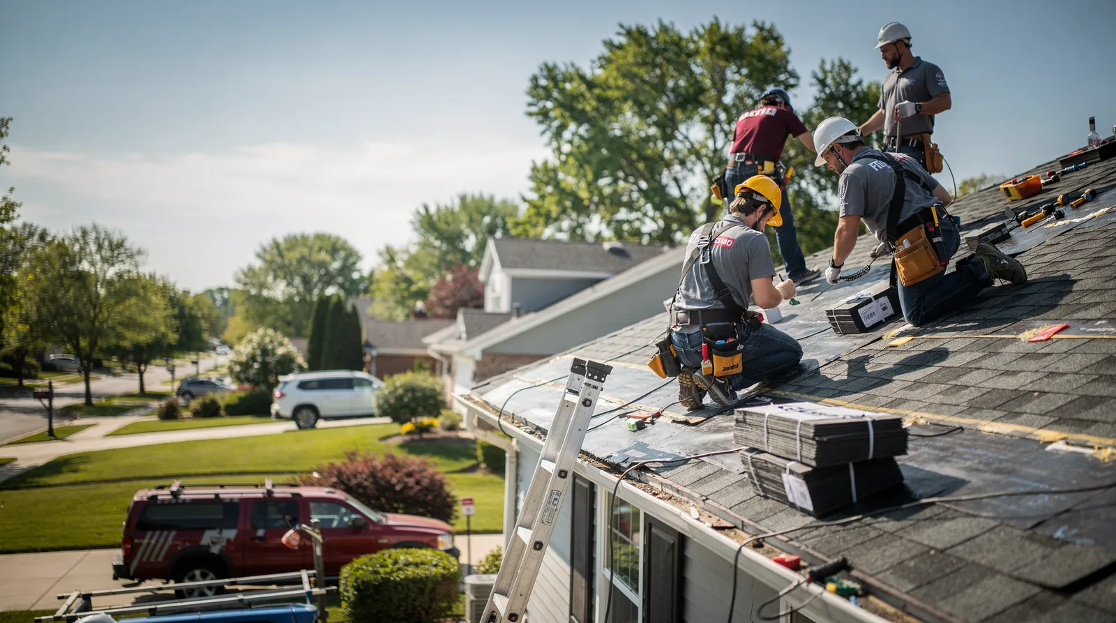 Roof Repair in Willow Springs, IL around you